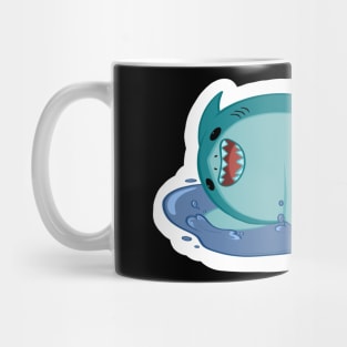 Puddle Shark Mug